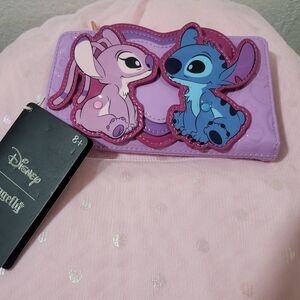 Disney Kids Pink and Blue Wallet